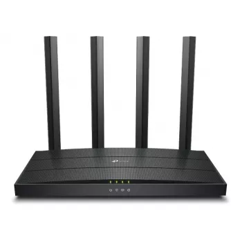 TP-Link Archer AX1500 Wi-Fi 6 maršrutizatorius, Wi-Fi 6 (802.11ax), dviejų juostų (2,4 GHz / 5 GHz), Ethernet LAN, juodas, stalinis maršrutizatorius