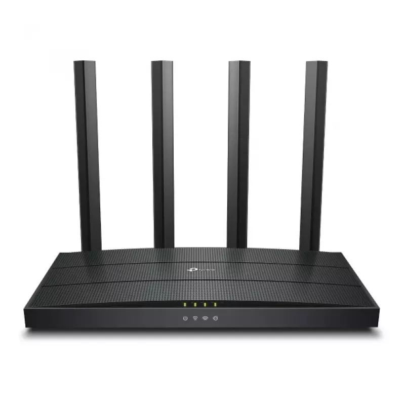 TP-Link Archer AX1500 Wi-Fi 6 maršrutizatorius, Wi-Fi 6 (802.11ax), dviejų juostų (2,4 GHz / 5 GHz), Ethernet LAN, juodas, stalinis maršrutizatorius