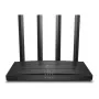 TP-Link Archer AX1500 Wi-Fi 6 maršrutizatorius, Wi-Fi 6 (802.11ax), dviejų juostų (2,4 GHz / 5 GHz), Ethernet LAN, juodas, stalinis maršrutizatorius