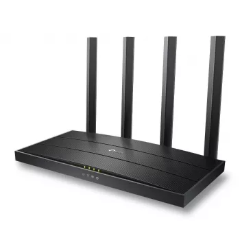TP-Link Archer AX1500 Wi-Fi 6 maršrutizatorius, Wi-Fi 6 (802.11ax), dviejų juostų (2,4 GHz / 5 GHz), Ethernet LAN, juodas, stalinis maršrutizatorius