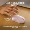 LOGITECH M240 Tylioji pelė - Bluetooth - Rožinė