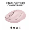 LOGITECH M240 Tylioji pelė - Bluetooth - Rožinė