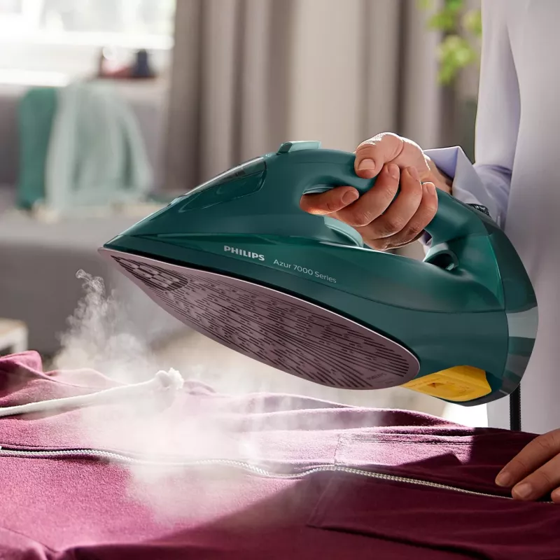 Philips 7000 series DST7050/70 lygintuvas Garinis lygintuvas SteamGlide Elite padas 2800 W Žalia