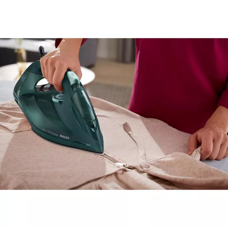 Philips 7000 series DST7050/70 lygintuvas Garinis lygintuvas SteamGlide Elite padas 2800 W Žalia