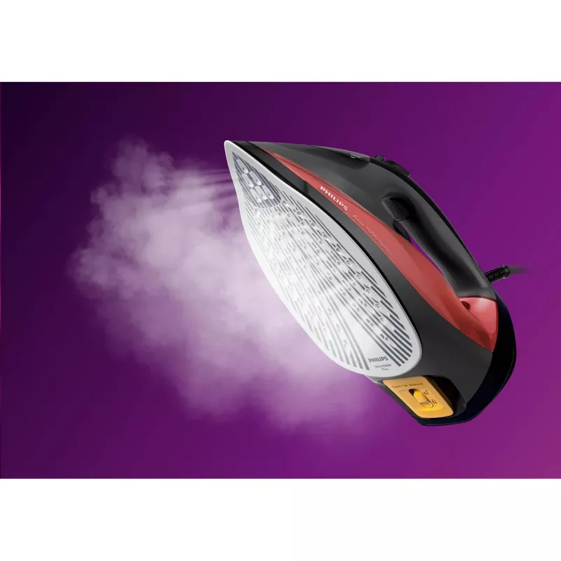 Philips 7000 serijos DST7022/40 lygintuvas Garinis lygintuvas SteamGlide Plus pado plokštė 2800 W Juoda