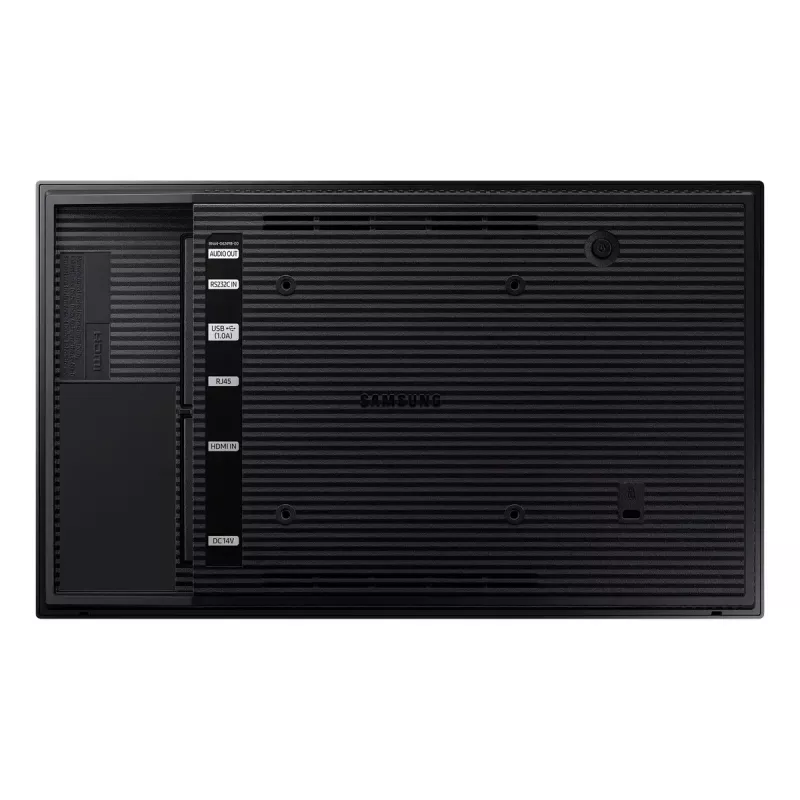 Samsung QB13R-M Skaitmeninių ženklų plokščiasis ekranas 33 cm (13 colių) LCD Wi-Fi 500 cd/m² Full HD Juodas Įmontuotas procesorius Tizen 4.0 16/7