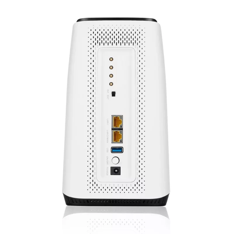 Zyxel FWA510 belaidis maršrutizatorius Multi-Gigabit Ethernet Tri-band (2.4 GHz / 5 GHz / 5 GHz) 5G Juoda, Balta