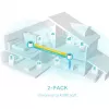 TP-Link DECO X55 (2 komplektas) Dviejų juostų (2,4 GHz / 5 GHz) Wi-Fi 6 (802.11ax) Baltas 3 vidinės