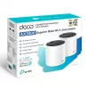 TP-Link DECO X55 (2 komplektas) Dviejų juostų (2,4 GHz / 5 GHz) Wi-Fi 6 (802.11ax) Baltas 3 vidinės