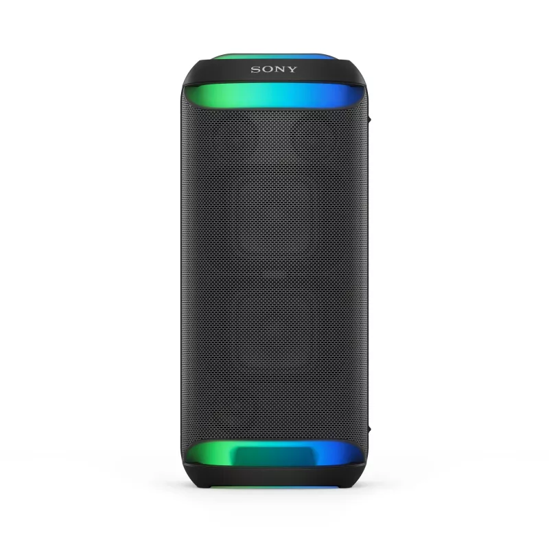 Sony SRS-XV800 - Belaidė vakarėlių kolonėlė su galingu 360° garsu ir MEGA BASS - 25 val. baterijos veikimo laikas, nešiojama, skirta naudoti viduje ir lauke, apšvietimas, karaoke - Juoda