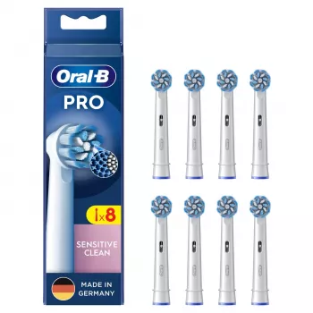 Oral-B Sensitive Clean 8 vnt. Balta
