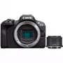 Canon EOS R100 + RF-S 18-45mm F4.5-6.3 IS STM rinkinys MILC 24,1 MP CMOS 6000 x 4000 pikselių juoda