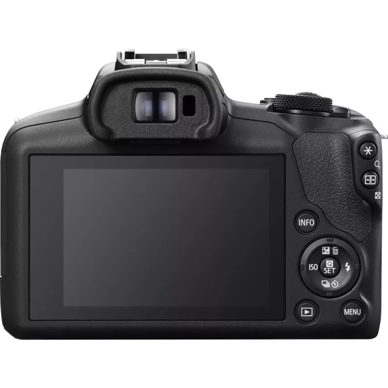 Canon EOS R100 + RF-S 18-45mm F4.5-6.3 IS STM rinkinys MILC 24,1 MP CMOS 6000 x 4000 pikselių juoda