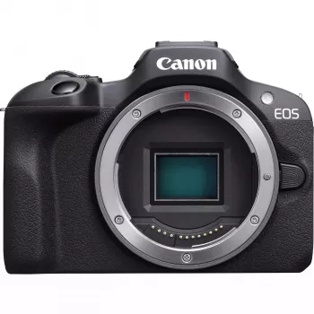 Canon EOS R100 + RF-S 18-45mm F4.5-6.3 IS STM + RF-S 55-200mm F5-7.1 IS STM rinkinys, 24,1 MP, 6000 x 4000 pikselių, CMOS, 4K Ultra HD, 309 g, Juoda
