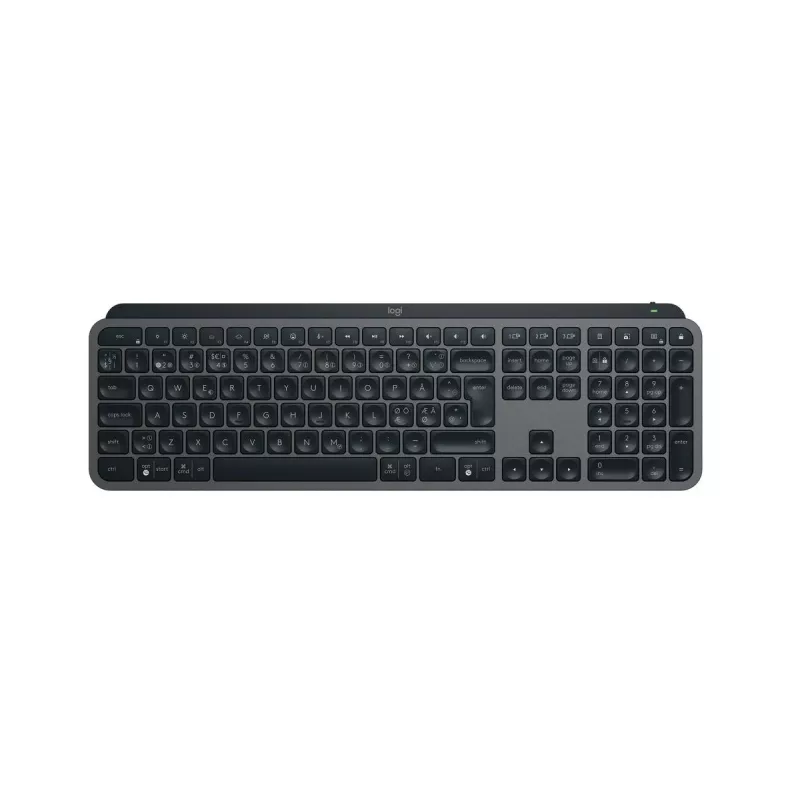 Logitech MX Keys S klaviatūra universali RF belaidė Bluetooth QWERTY danų suomių norvegų švedų grafitas