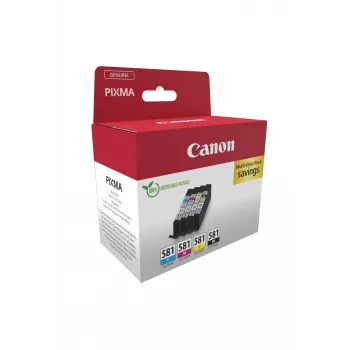 Canon 2103C007 rašalo kasetė 4 vnt. Originali juoda, žalsvai mėlyna, purpurinė, geltona