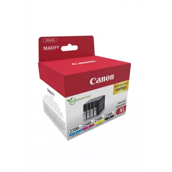 Canon 9254B010 rašalo kasetė 4 vnt. Originali Didelio (XL) našumo Juoda, Žydra, Purpurinė, Geltona