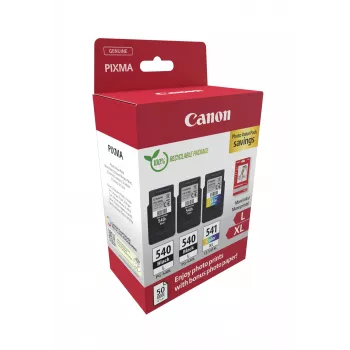Canon 5224B015 rašalo kasetė 3 vnt. Originali juoda, žalsvai mėlyna, purpurinė, geltona