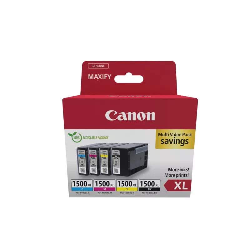 “Canon 9182B010” rašalo kasetė 4 vnt. Originali Didelio (XL) našumo juoda, žydra, purpurinė, geltona