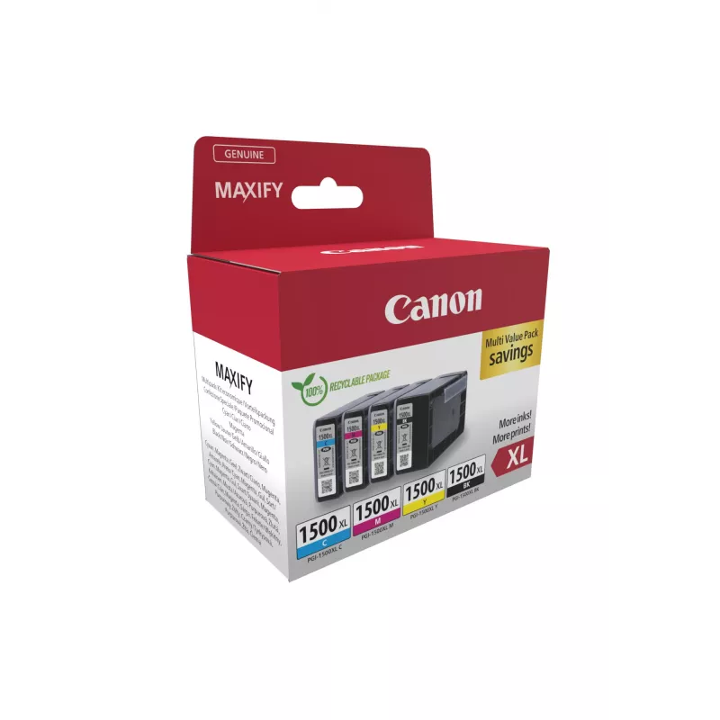 “Canon 9182B010” rašalo kasetė 4 vnt. Originali Didelio (XL) našumo juoda, žydra, purpurinė, geltona
