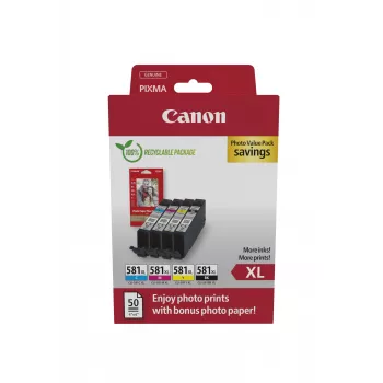 Canon 2052C006 rašalo kasetė 4 vnt. Originali Didelės talpos (XL) Juoda, žydra, purpurinė, geltona