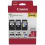 Canon 5224B017 rašalo kasetė 2 vnt. Originali juoda, žalsvai mėlyna, purpurinė, geltona