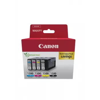 “Canon 9218B006” rašalo kasetė 4 vnt. Originali juoda, žydra, purpurinė, geltona