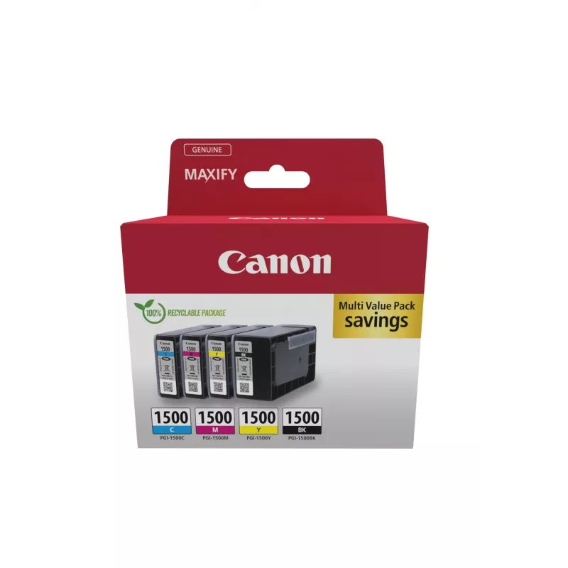 “Canon 9218B006” rašalo kasetė 4 vnt. Originali juoda, žydra, purpurinė, geltona