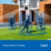 TP-Link Tapo lauko PTZ apsaugos „Wi-Fi“ kamera, IP apsaugos kamera, vidaus ir lauko, belaidė, CE, FCC, RoHS, RCM, lubinė, juoda, balta
