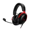 HyperX Cloud III – žaidimų ausinės (juoda/raudona)