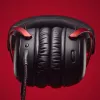 HyperX Cloud III – žaidimų ausinės (juoda/raudona)