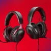 HyperX Cloud III – žaidimų ausinės (juoda/raudona)