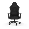 Corsair TC100 RELAXED paminkštinta sėdynė juoda atlošas 59,5x81 cm