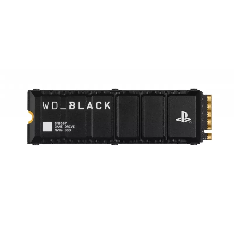 WESTERN DIGITAL SSD - WD_Juoda SN850P NVMe - 2TB - Pci-e Gen4 x4 - M.2 2280 - skirtas PS5 konsolėms