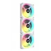CORSAIR Qx RGB Series Icue Link Qx120 RGB White120mm Magnetic Dome RGB Fan Expansion Kit