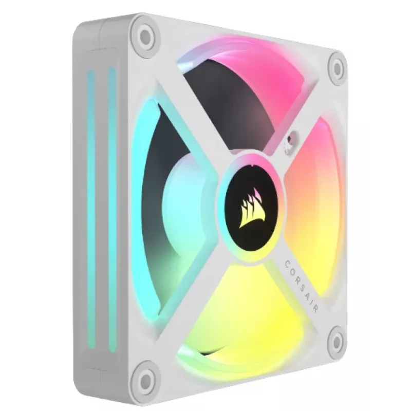CORSAIR Qx RGB Series Icue Link Qx120 RGB White120mm Magnetic Dome RGB Fan Expansion Kit