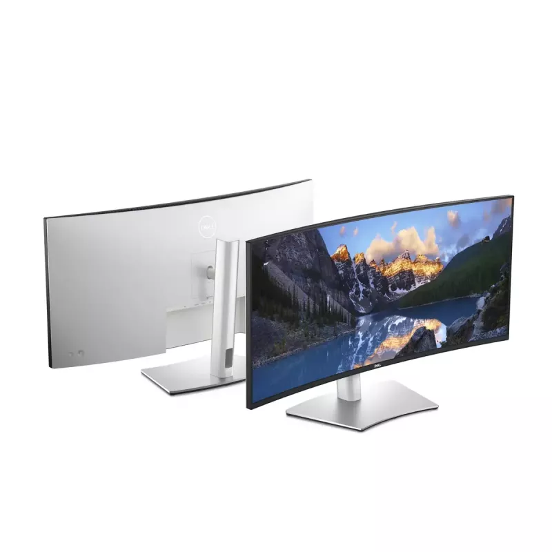 DELL UltraSharp U3824DW kompiuterio monitorius 95,2 cm (37,5 colio) 3840 x 1600 pikselių „Wide Quad HD+“ LCD juodas, sidabrinis