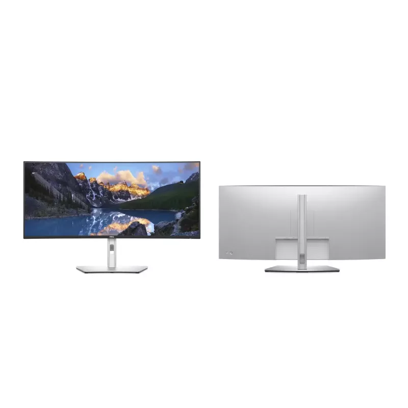 DELL UltraSharp U3824DW kompiuterio monitorius 95,2 cm (37,5 colio) 3840 x 1600 pikselių „Wide Quad HD+“ LCD juodas, sidabrinis