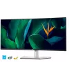 DELL UltraSharp U3824DW kompiuterio monitorius 95,2 cm (37,5 colio) 3840 x 1600 pikselių „Wide Quad HD+“ LCD juodas, sidabrinis