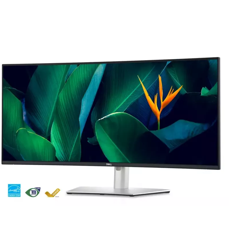DELL UltraSharp U3824DW kompiuterio monitorius 95,2 cm (37,5 colio) 3840 x 1600 pikselių „Wide Quad HD+“ LCD juodas, sidabrinis