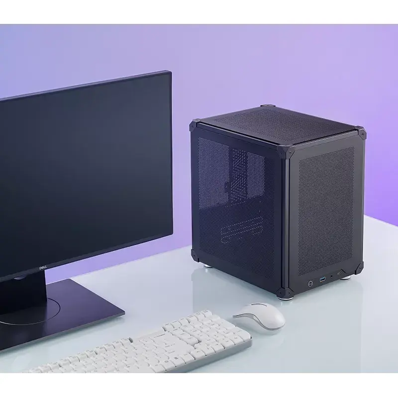PC korpusas Jonsbo C6 Black ITX, micro ATX