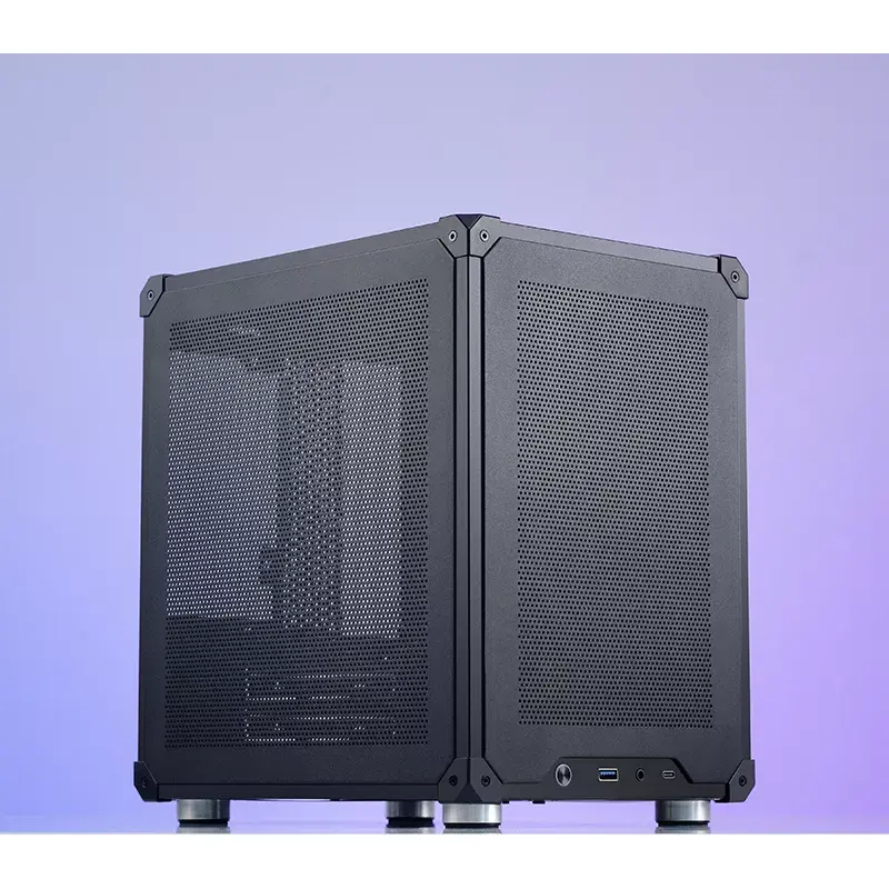 PC korpusas Jonsbo C6 Black ITX, micro ATX