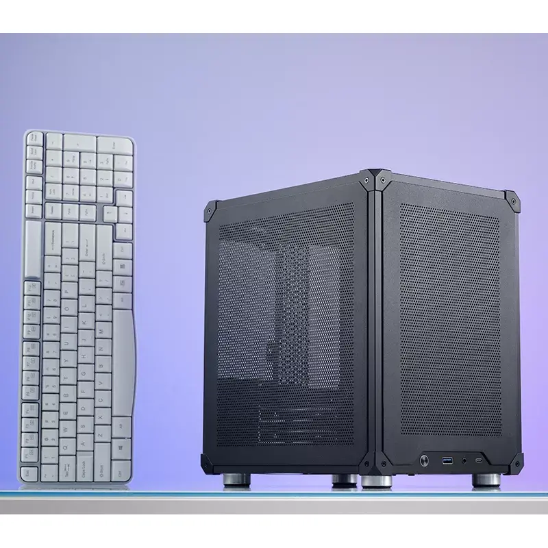 PC korpusas Jonsbo C6 Black ITX, micro ATX