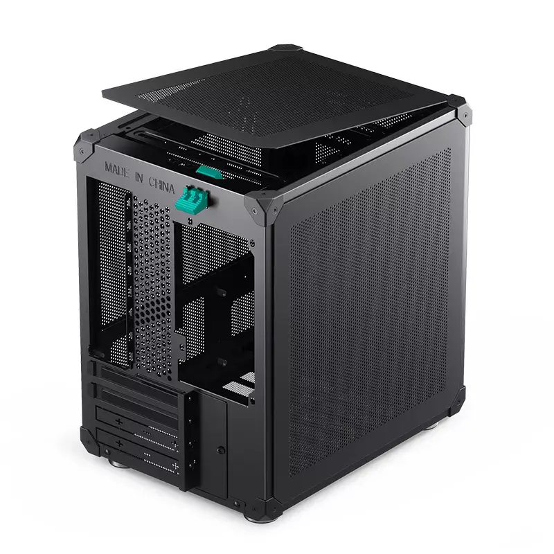 PC korpusas Jonsbo C6 Black ITX, micro ATX