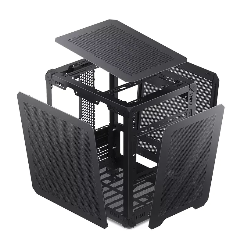 PC korpusas Jonsbo C6 Black ITX, micro ATX