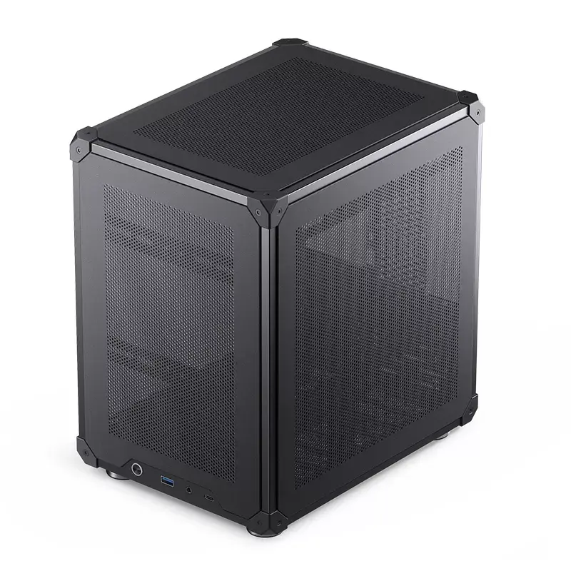 PC korpusas Jonsbo C6 Black ITX, micro ATX