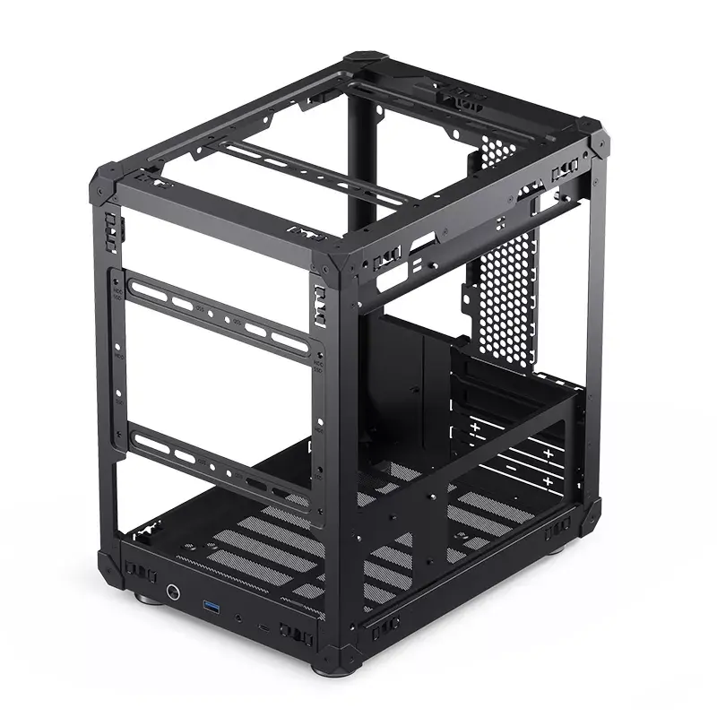 PC korpusas Jonsbo C6 Black ITX, micro ATX