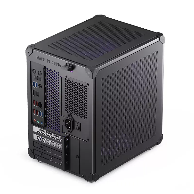PC korpusas Jonsbo C6 Black ITX, micro ATX