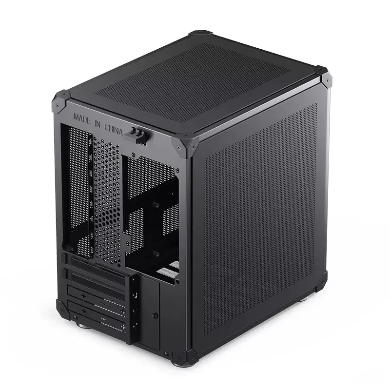 PC korpusas Jonsbo C6 Black ITX, micro ATX