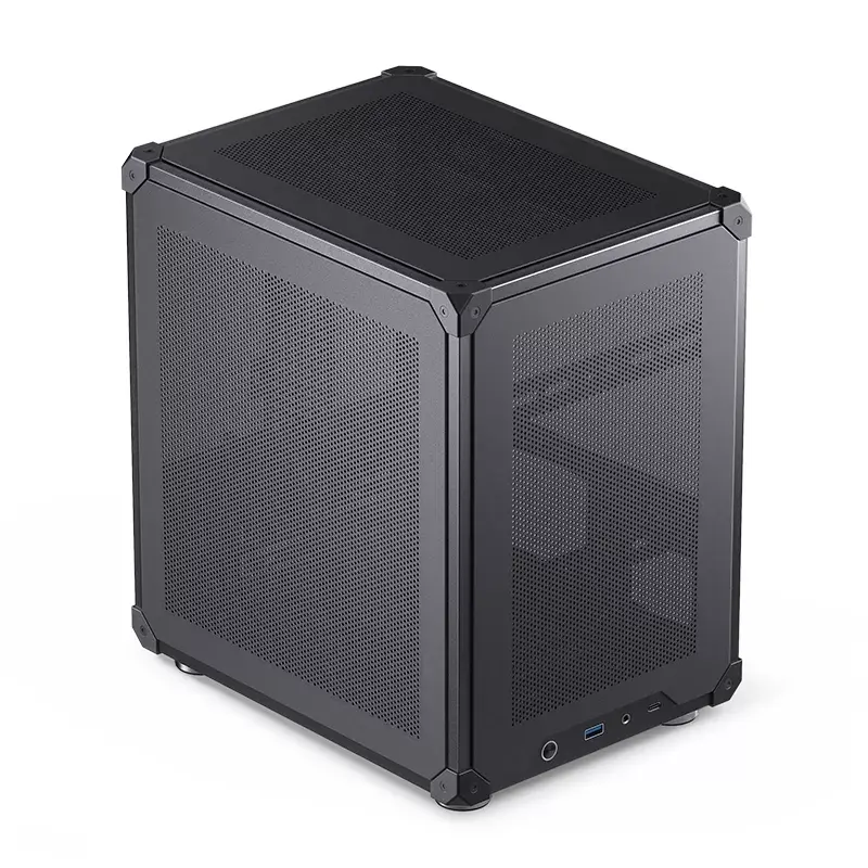 PC korpusas Jonsbo C6 Black ITX, micro ATX
